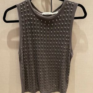 Alice + Olivia stud tank